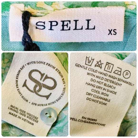 NEW! Spell & the Gypsy Collective Emerald Madame Peacock Boho Blouse - Picture 16 of 17